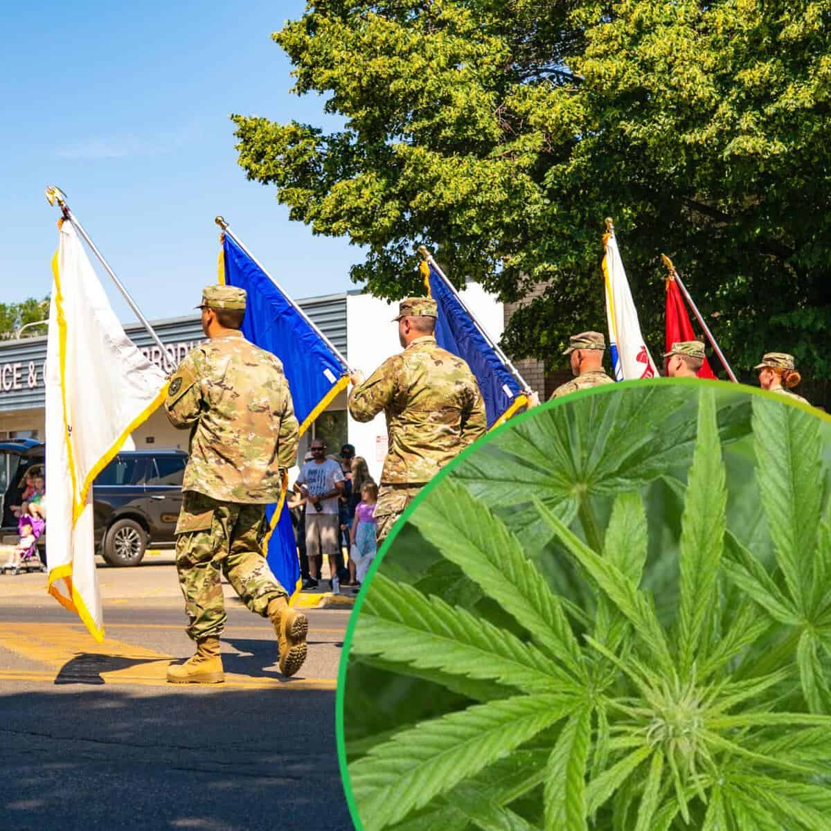 Cannabisindustrin ställer upp när veteraner ska hedras