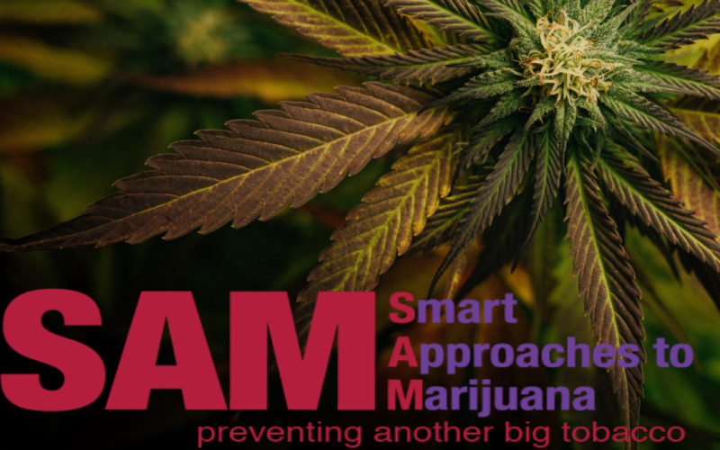 Anti-cannabis-gruppen SAM försöker spinna sin undersökninge som visar att 86 % av amerikanerna stöder lagligt gräs.