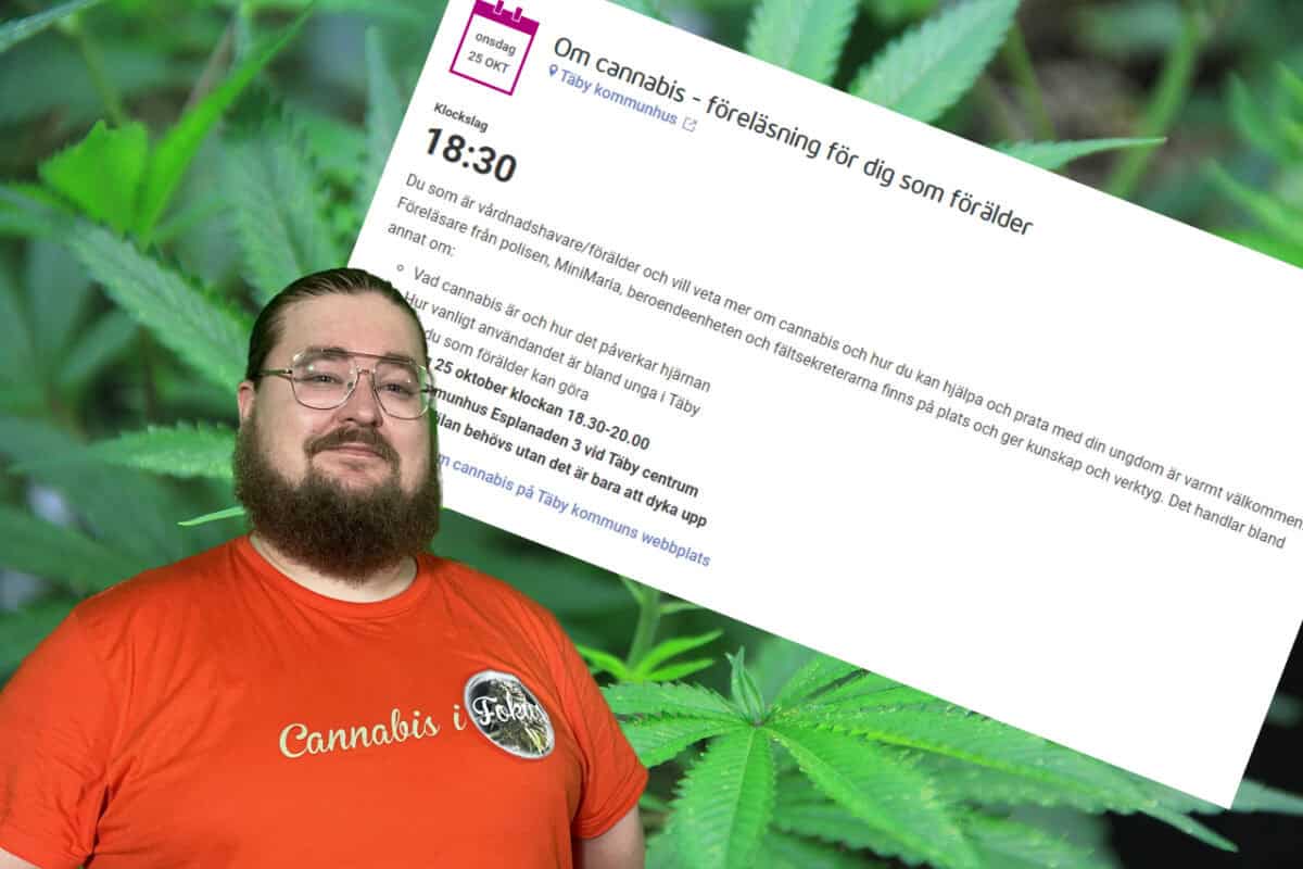 Cannabisevent i Täby!