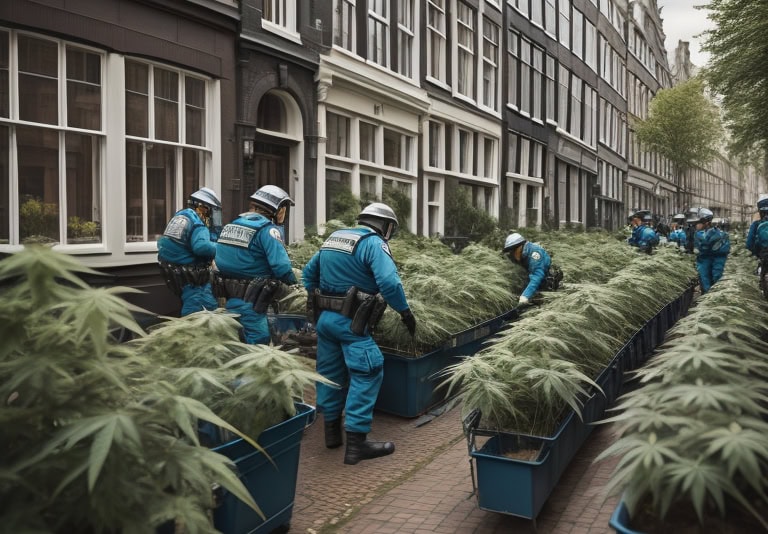 Ägare av coffeeshop i Amsterdam dömd för innehav av cannabis, men slipper straff