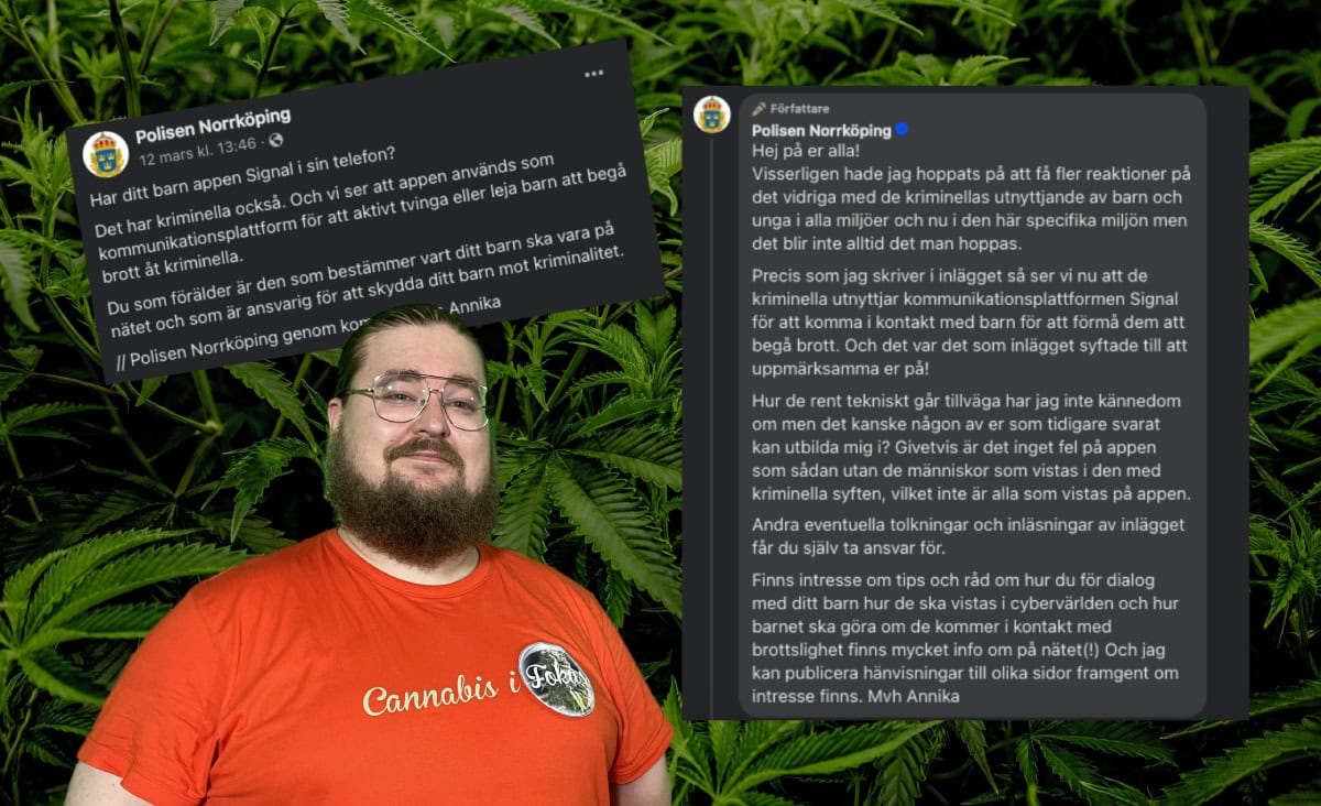 Polisen skickar fel signaler!