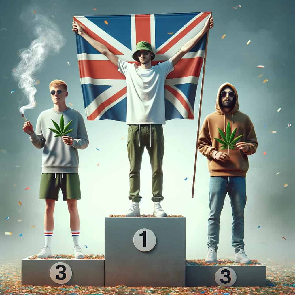 ”Ovanligt hög” konsumtion av medicinsk cannabis i Storbritannien jämfört med resten av Europa