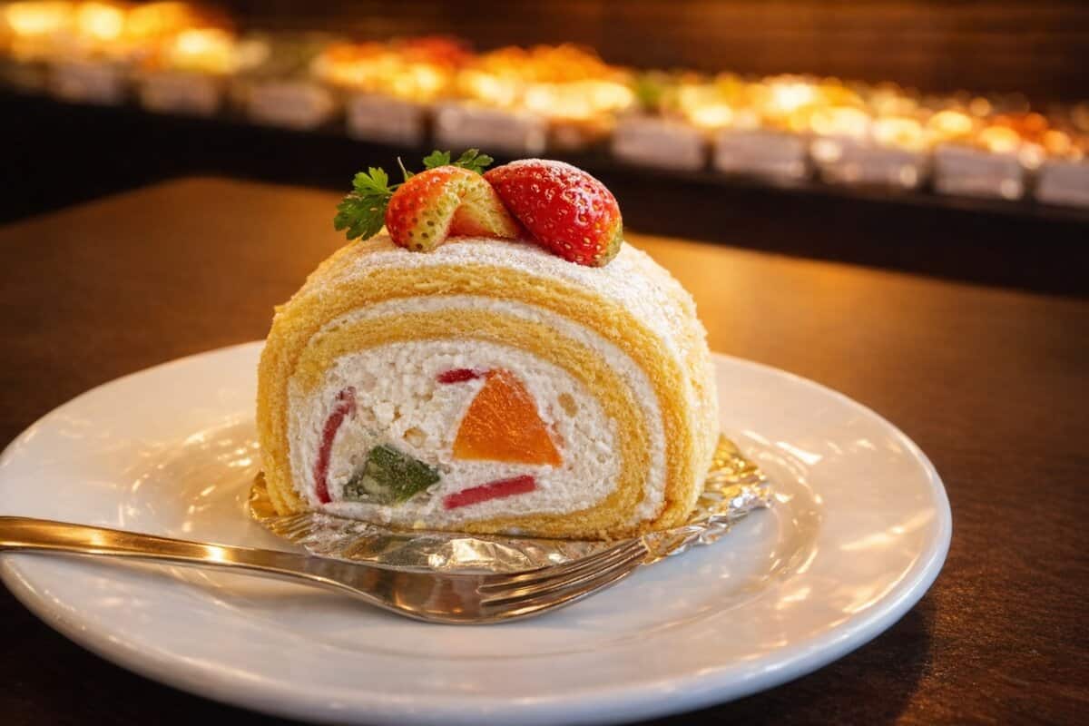 Ljuvlig Hallon Rulltårta med THC/CBD