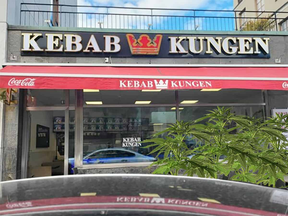 Cannabisfynd vid Kebabkungen: Startskott för årets Operation Overgrow?