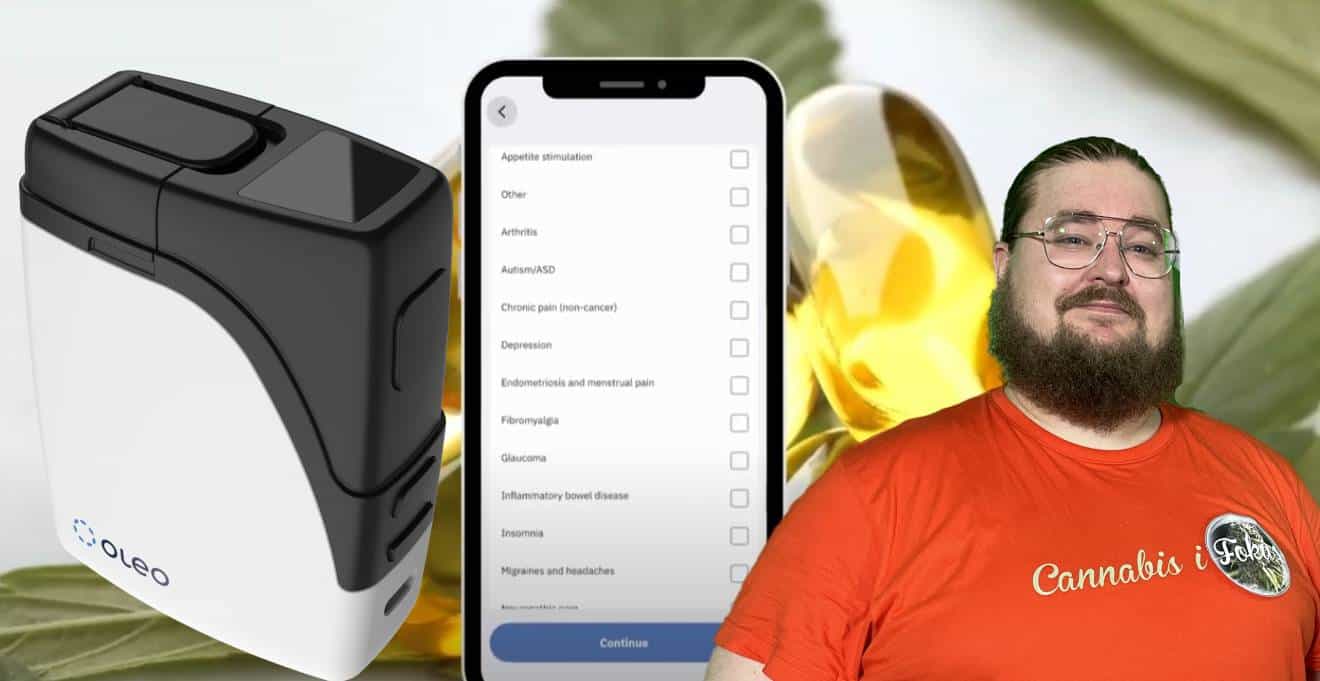 Oleo revolutionerar marknaden för medicinska cannabisinhalatorer med smart teknik