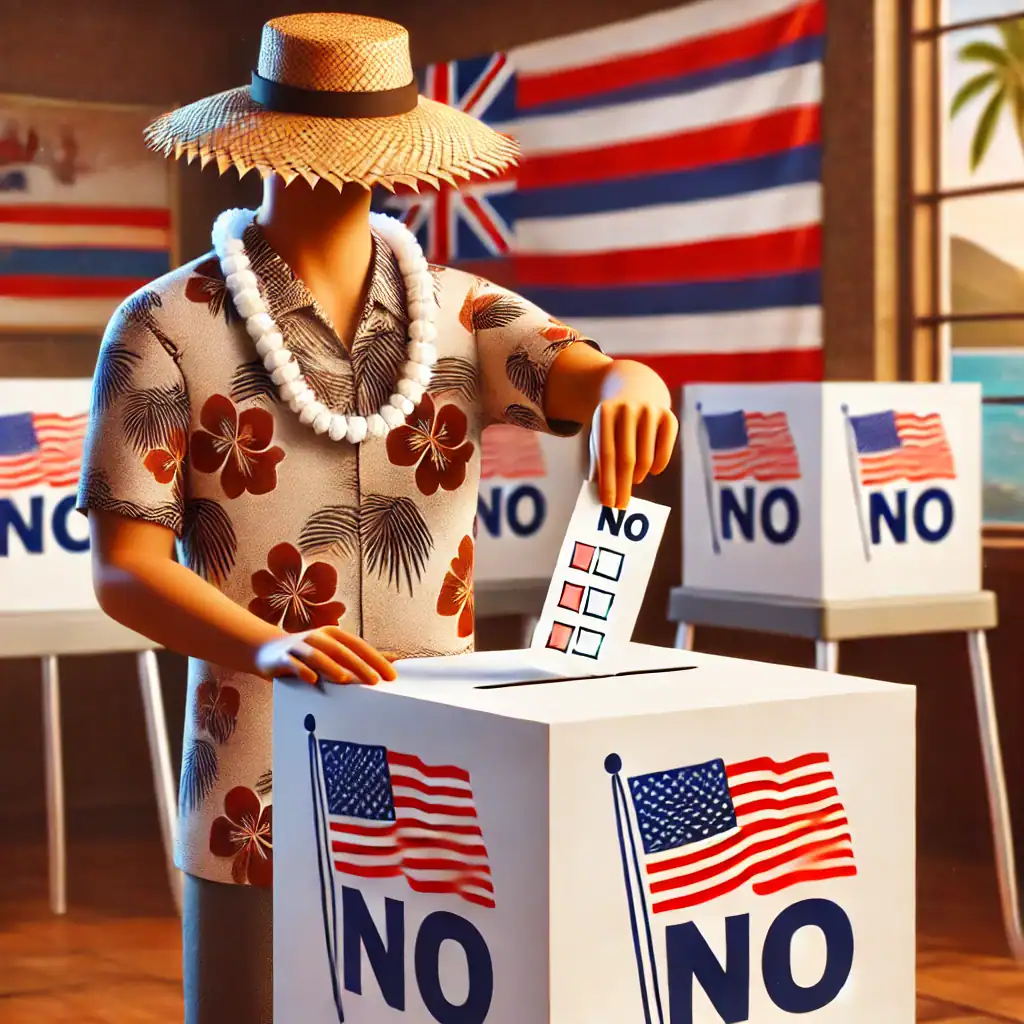Hawaii röstar ner igen!