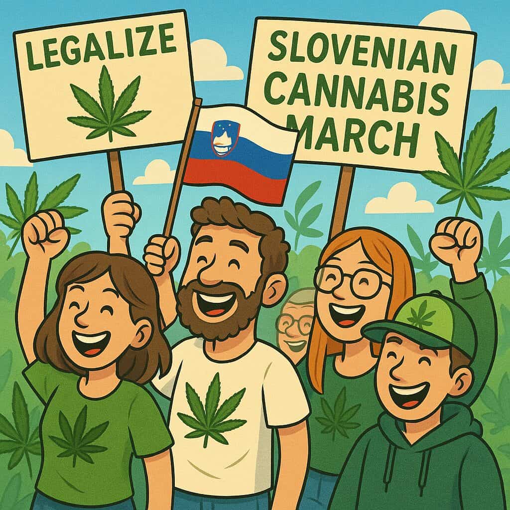 Slovenien siktar högre: Lagstiftare driver på för legalisering av rekreationsbruk utöver medicinskt bruk