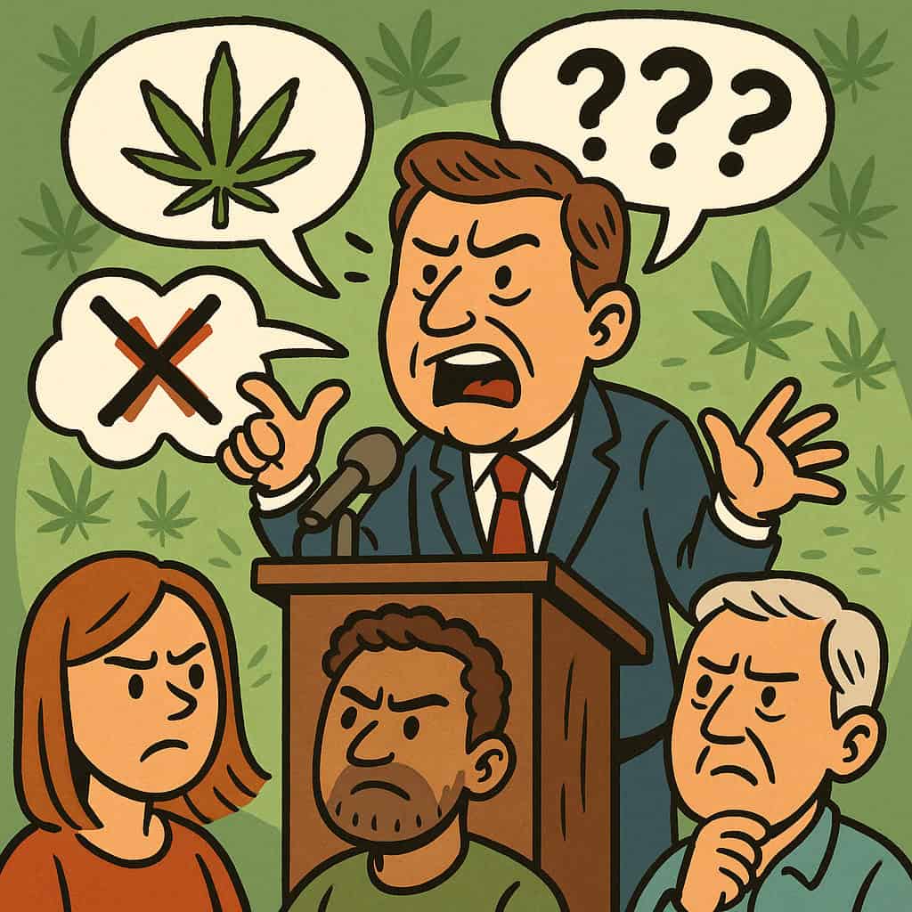 Anticannabis grupper fortsätter förvirra!