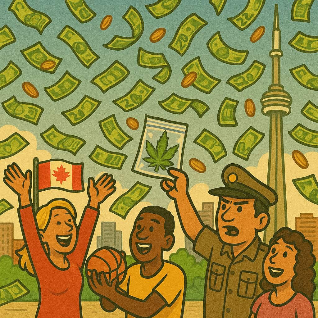 Cannabis tillförde 16 miljarder dollar till Kanadas ekonomi under 2024