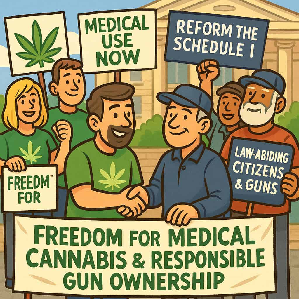 Cannabis och vapen….? Tillsammans?