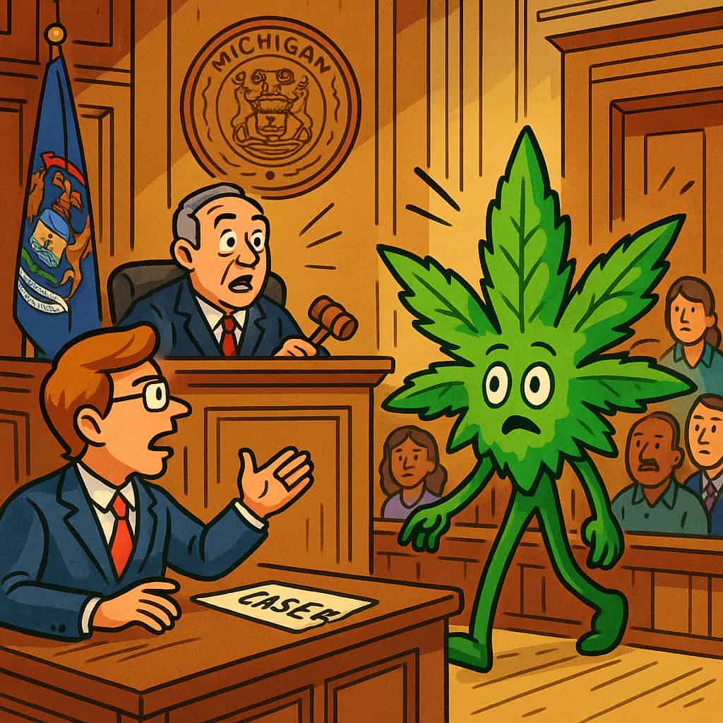Michigan försvaras i rätten!