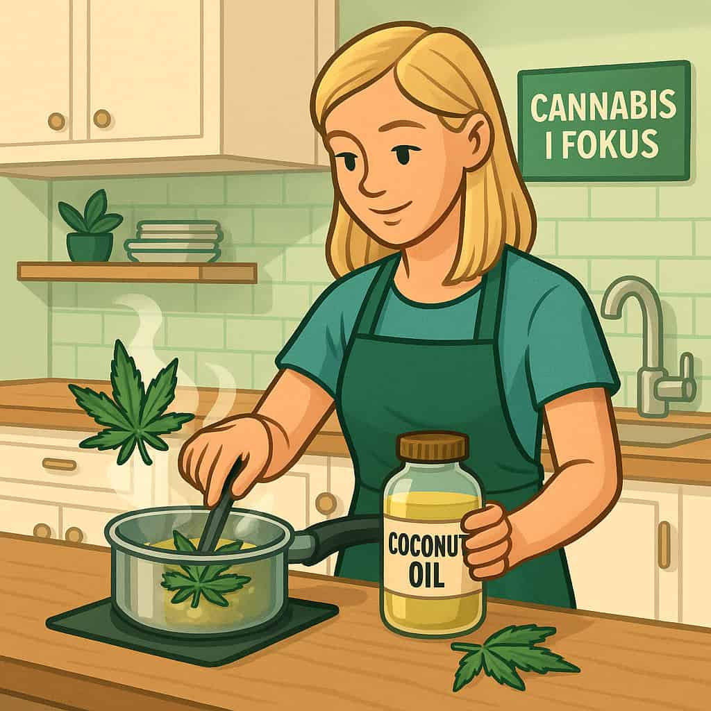 Så Gör Du Cannabisinfuserad Kokosolja – En Steg-för-Steg-Guide