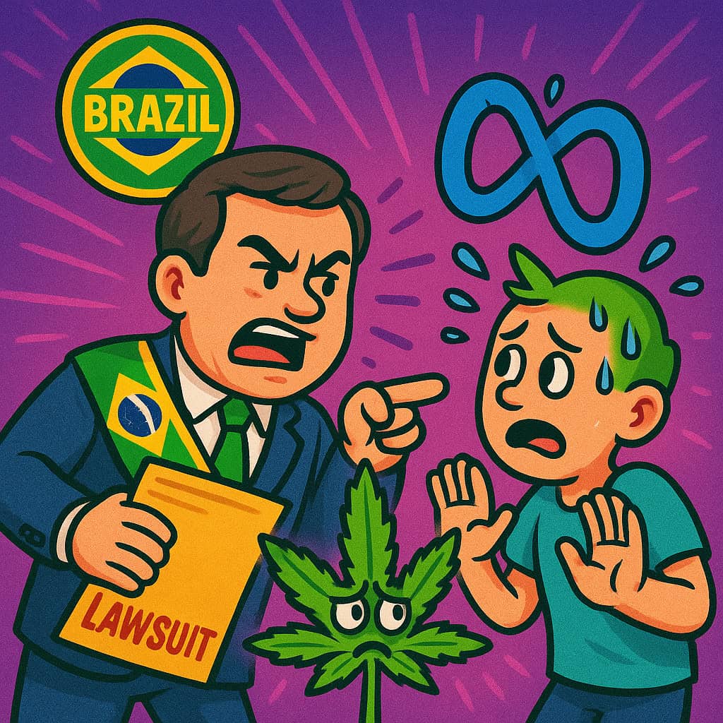 Brasilien hotar Meta!