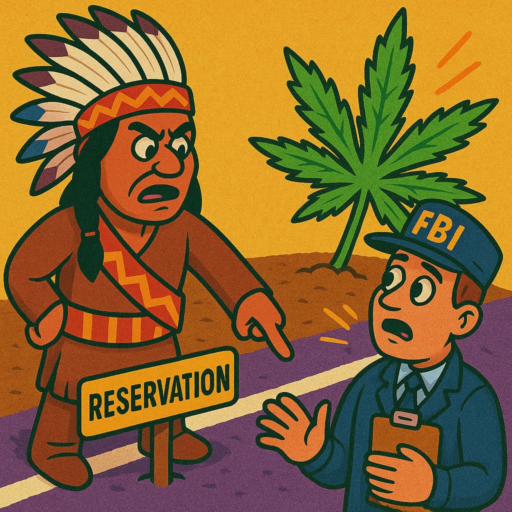 Ursprungsbefolkningen sätter ner foten!