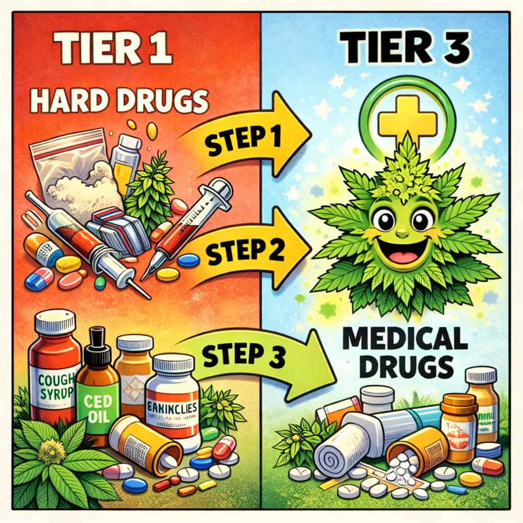 Trump gör det äntligen! Marijuana lämnar USA:s hårdaste drogklass