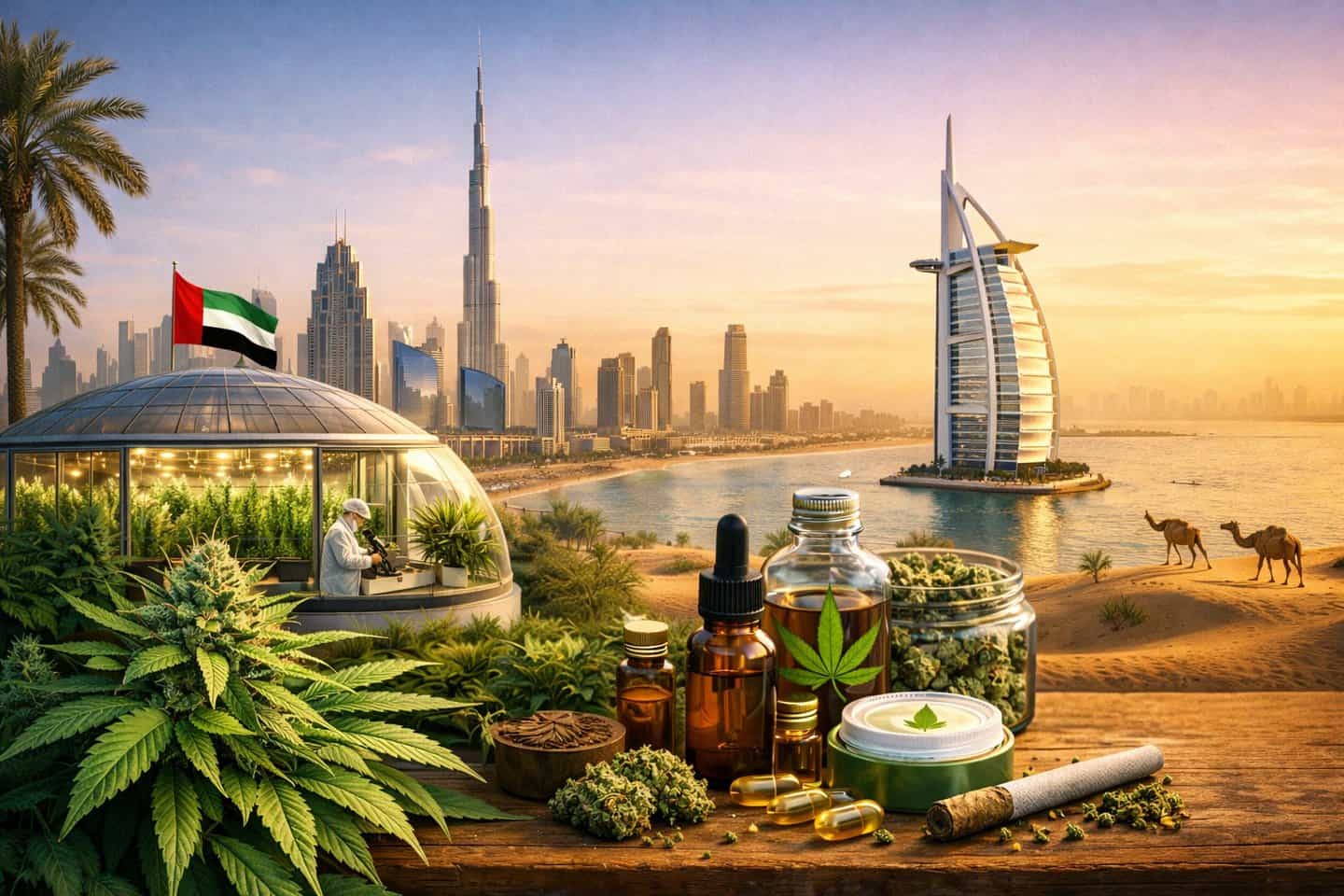 Förenade Arabemiraten (UAE): Det nya cannabiscentret?