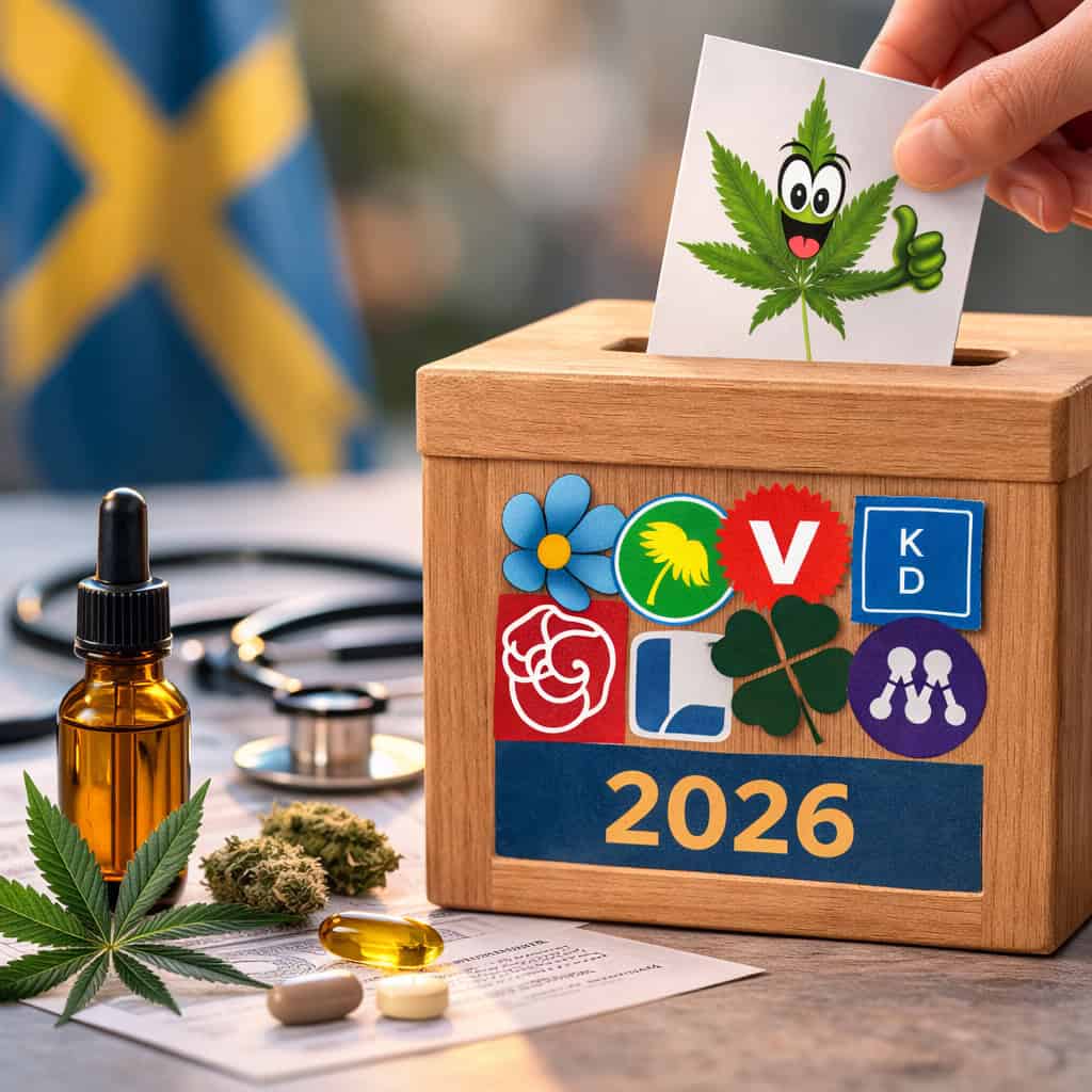 Ska medicinsk cannabis inom svensk sjukvårdsförsäkring bli en valfråga?