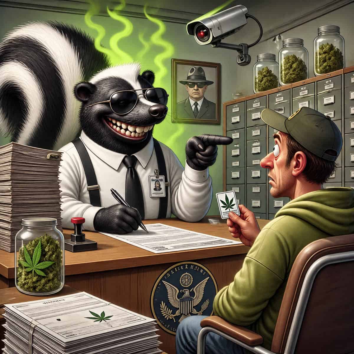 Staten tvingar dig att registrera din medicin? Det här stinker värre än skunkweed!