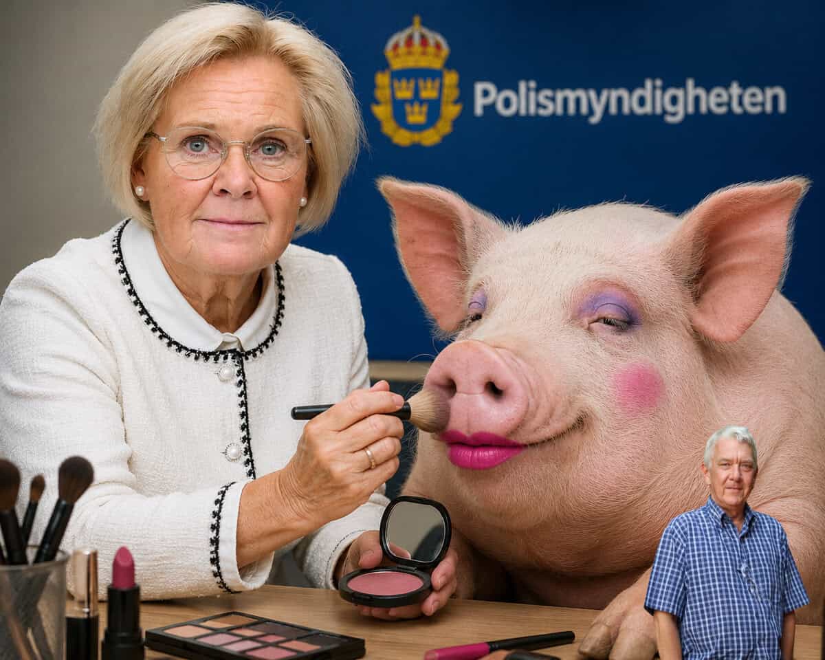 Polisledningen sminkar grisen med manipulerad statistik