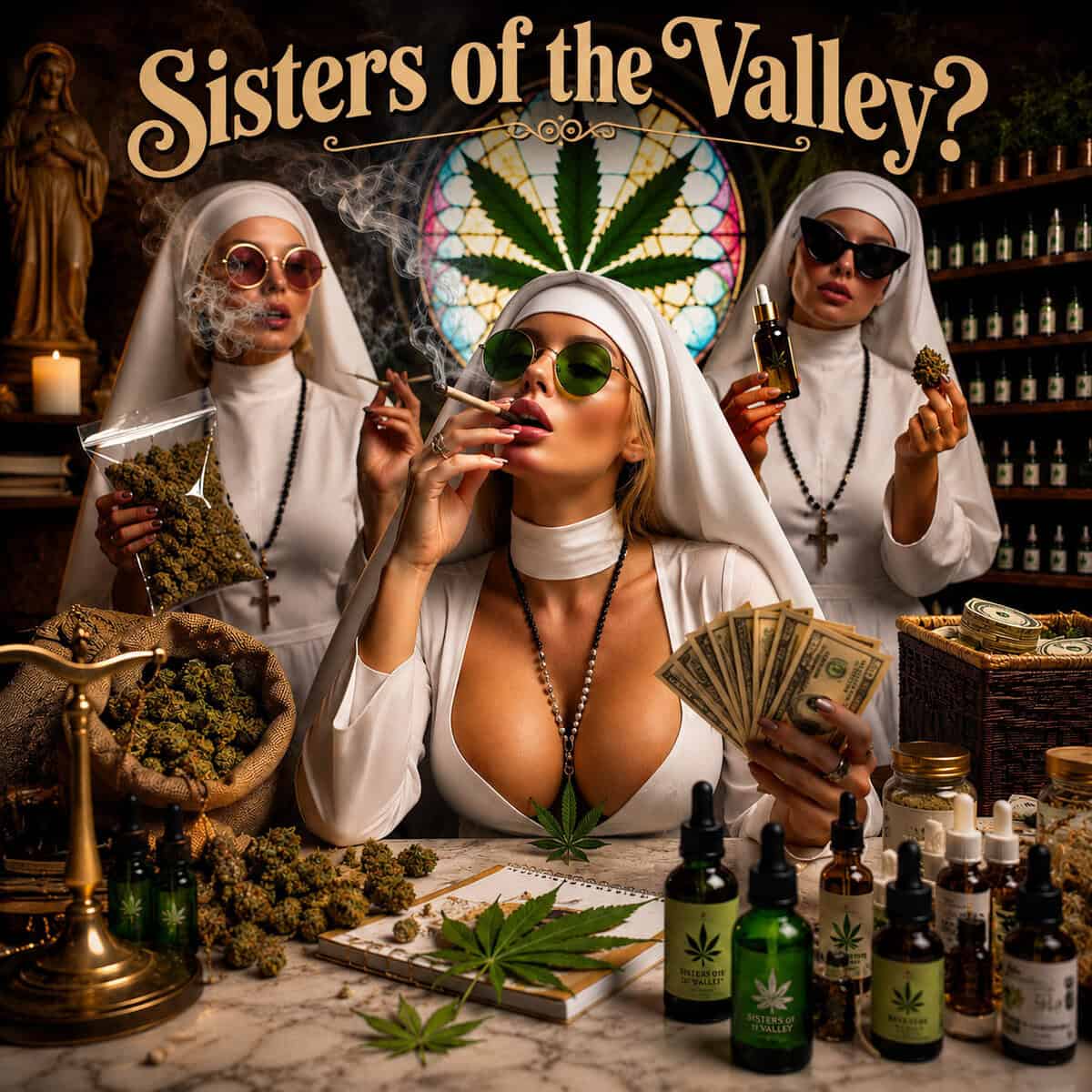 The Sisters of the Valley: Riktiga Nunnor, Aktivister eller osmaklig CBD Marknadsföring?