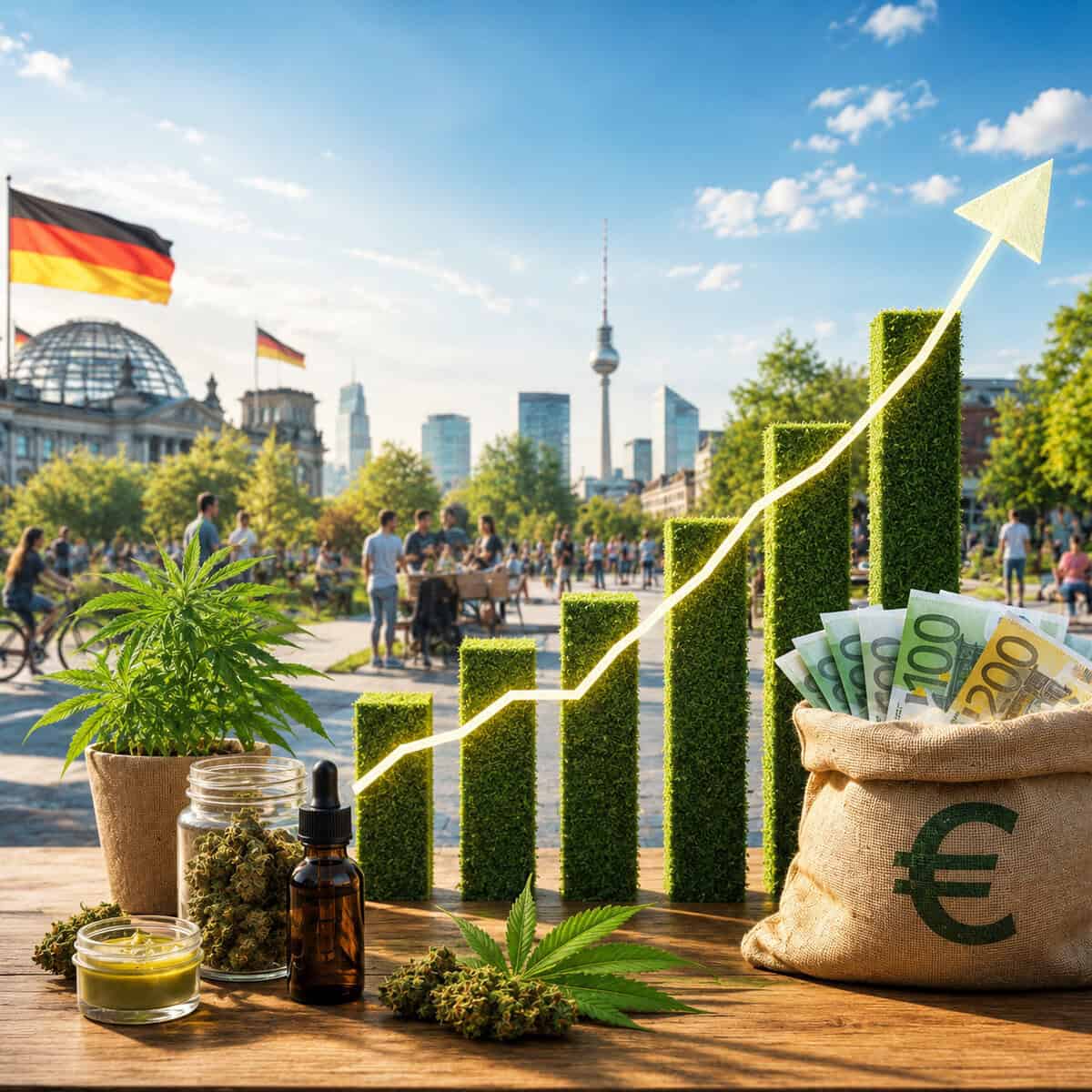 Full Cannabis Legalisering i Tyskland kan generera 4,7 miljarder euro…