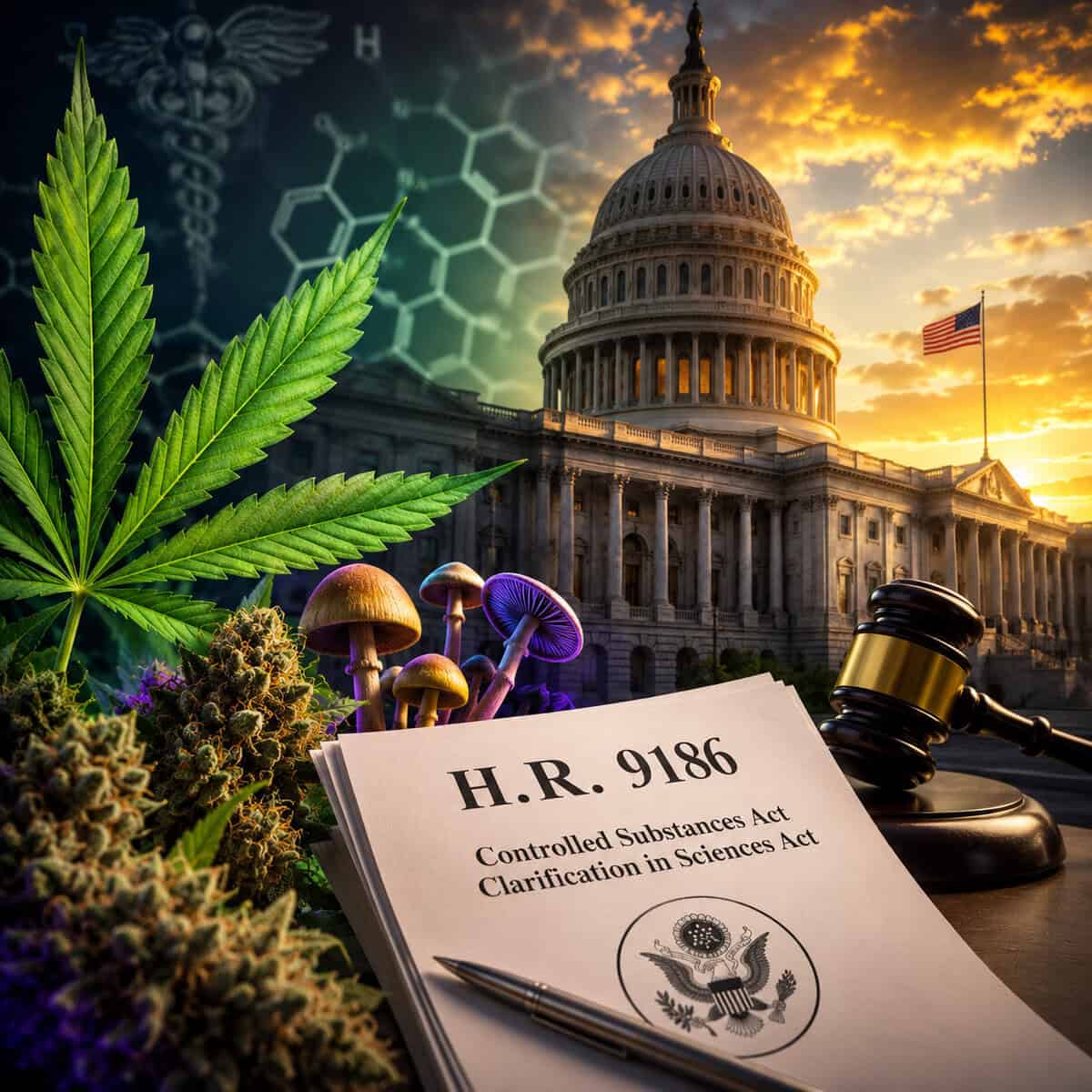 Delstater kan få makt att tvinga fram omklassificering av cannabis och psykedelika i USA