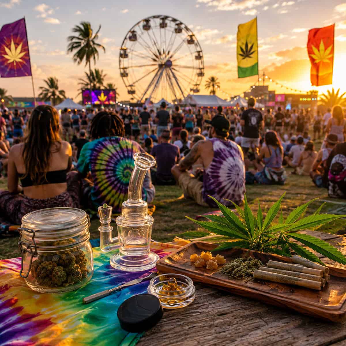 Juli bjuder på cannabisfestivaler, ta reda på mer om 710-firandet i Weedmaps stora evenemangsguide