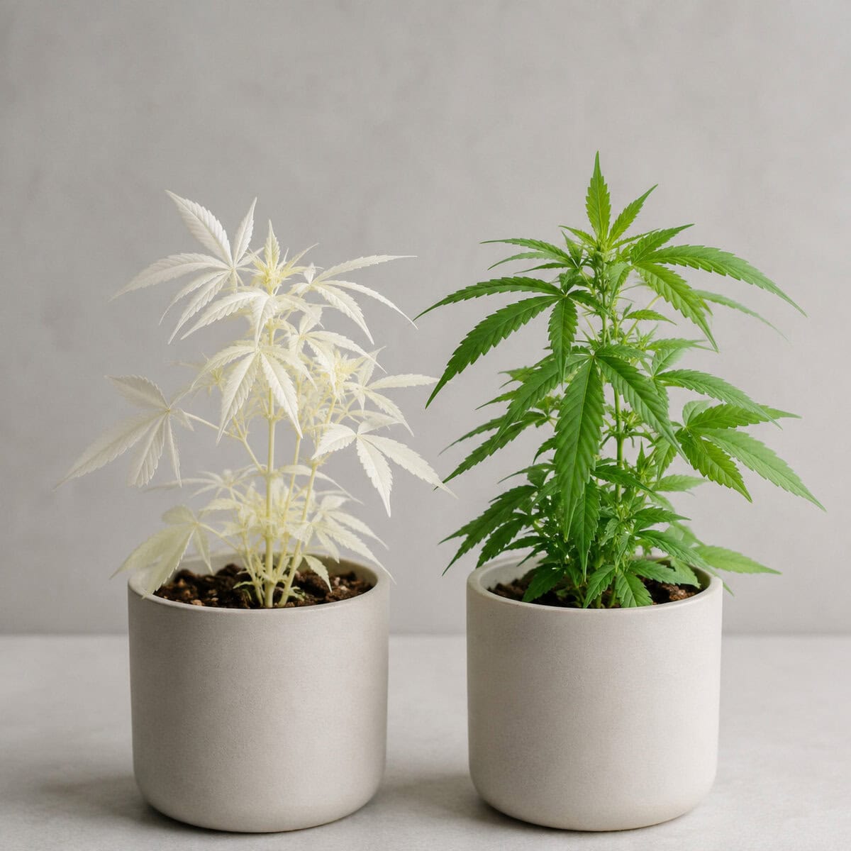 Vit cannabis förbryllar odlare och forskare