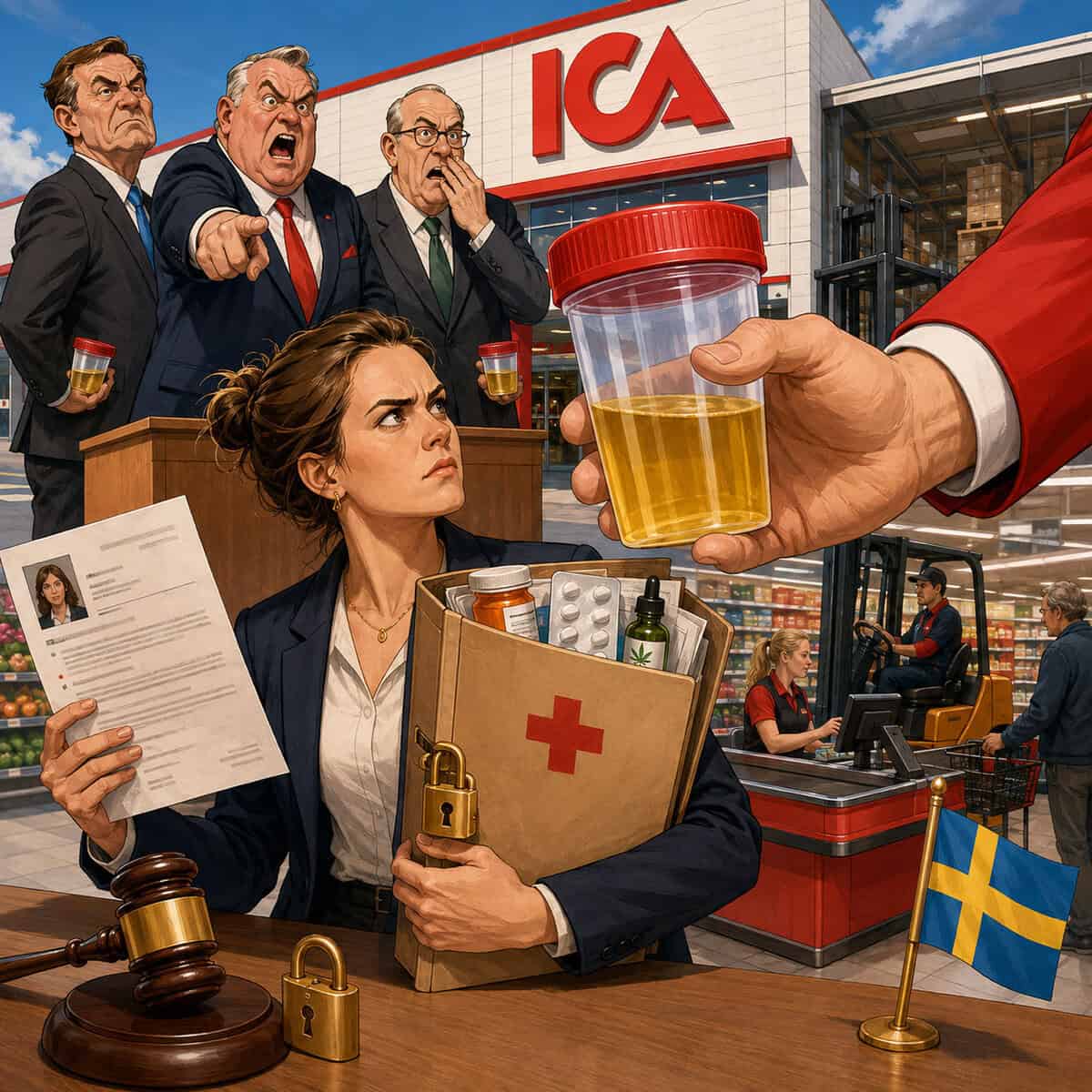 Nu tar ICA fram pissprovmuggarna och facket rasar: När ska det ta slut?