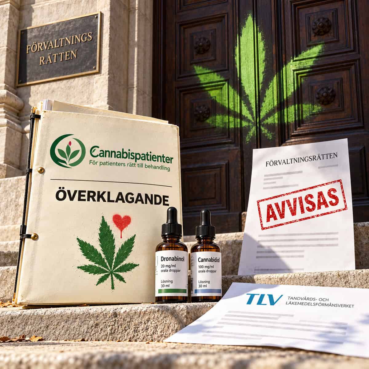 Domstolen stänger dörren för cannabispatienter utan att pröva TLV beslut